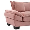 CAVINAS 84 inch Corduroy Sofa Plush,Durable Loveseat Couch With Pillows for Bedroom,Living,Apartment,Office - 4 of 4