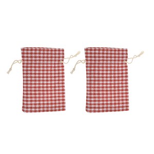 Unique Bargains Portable Drawstring Bag 2 Pcs - 1 of 4