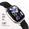 iTouch Belle Silver Case with Silver Metal and Silicon Band Smartwatch Set - 4 of 4