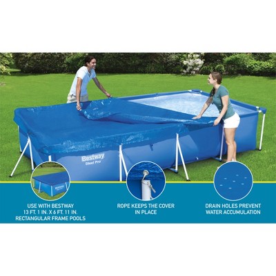 Bestway Flowclear Blue Rectangular UV Resistant Pool Cover