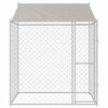 vidaXL Dog Cage 200 x 200 x 258 cm Steel and PE - 3 of 4