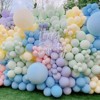 PartyWoo Balloons Pastel Rainbow Color 12 Inch 100 pcs - 3 of 4