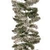 Kurt Adler 9 Foot Pre-Lit Warm White LED Snow Pine Garland - 4 of 4
