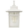 Nuvo Lighting Cove Neck 1 - Light Lantern in  White - 3 of 4
