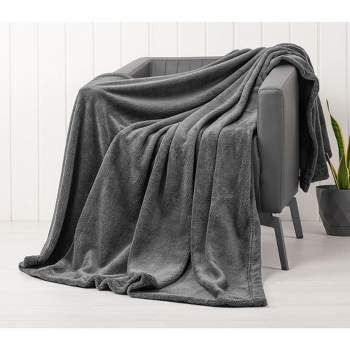 American Soft Linen Bedding Fleece Blanket, Oversized Plush, Soft and Cozy Warm Fleece Blanket for Couch and Sofa