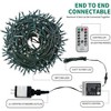 MaseiKar Color Changing Christmas String Lights ,100FT 300 LED Warm White Multi Color Fairy Light, END to END Christmas Tree Lights with Timer Remote - 2 of 4