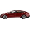 Mercedes-Benz EQS 580 4MATIC Red Metallic with Sun Roof Limited Edition 1/64 Diecast Model Car by Mini GT - 2 of 4