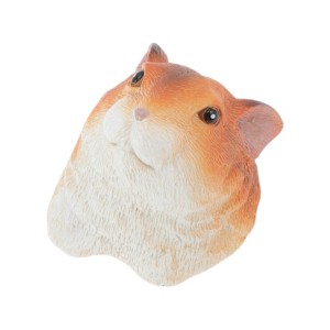 Unique Bargains Decorative Magnets Magnetic Fridge Sticker Irregular Shape Squirrel Head Synthetic Resin 1Pc - 1 of 3