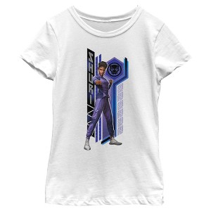 Girl's Black Panther: Wakanda Forever Shuri Pattern T-Shirt - 1 of 4