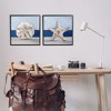 Stupell Industries Sea Life Starfish Seashell Painting, 17" x 17" - 2 of 4
