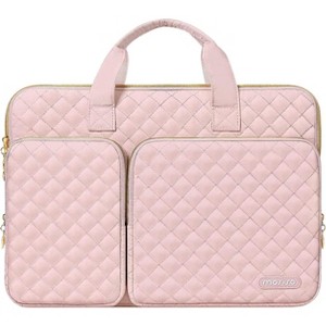 Laptop Sleeve 13 - 13.3 Inch 360 Protective ,Quilted Bag with 2 Pockets,Handle & Belt for MacBook Air/Pro 13/Pro 14,HP,Dell,ASUS,Lenovo - 1 of 4