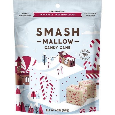 Smashmallow Holiday Candy Cane Marshmallows - 4.5oz
