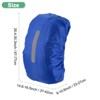 Unique Bargains Waterproof Backpack Rain Cover with a Vertical Reflective Strap for Hiking/Biking 1 Pc - 3 of 4
