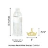 Big Dot of Happiness Gold Glitter Princess Crown - No-Mess Real Gold Glitter Cut-Outs - Princess Baby Shower or Birthday Party Confetti - Set of 24 - 3 of 4
