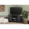 HomeStock Corner TV Stand with Sliding Doors - 4 of 4