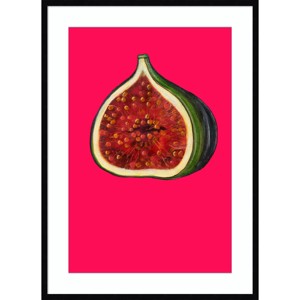 30" x 41" Fig by Sarah Thompsonengels Wood Framed Wall Art Print - Amanti Art: Modern Lithograph, Vertical Display - 1 of 4