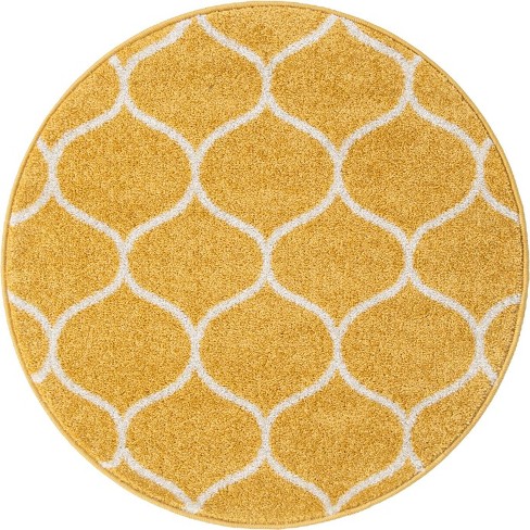 Chelsea Hk11 Hand Hooked Area Rug - Ivory/gold - 3' Round - Safavieh :  Target