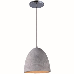 Maxim Lighting Crete 1 - Light Pendant in  Polished Chrome - 1 of 3