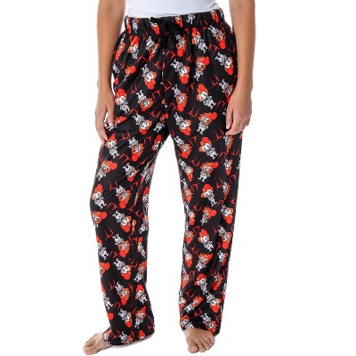 It The Movie Women's Pennywise Clown Character Allover Pattern Pajama ...