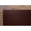 55"x57" Deluxe Chair Floor Mat with Lip Dark Cherry - Anji Mountain: LED Lighting, Felt Backing, Indoor Use - 3 of 4