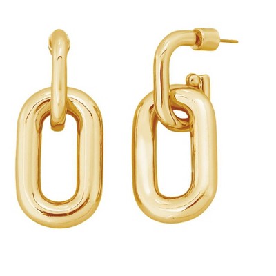 Felicity Drop Link Earrings by Tomorrow Studio