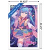 Trends International Hatsune Miku - Ribbons Framed Wall Poster Prints - 3 of 4