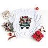 Simply Sage Market Women's Graphic Sweatshirt Merry Christmas Farm Truck - 2 of 2