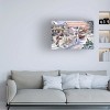 Trademark Fine Art -The Macneil Studio 'Bringing Home The Tree' Canvas Art - 3 of 4