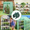EAGLE PEAK Plastic Greenhouse Shelf Clips for 0.63 inch Tube, Pack of 16, Staging Shelf Rack Buckles - 4 of 4