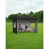 10 X 10ft Pop-Up Canopy, Foldable Outdoor Sunshade Shelter, One-Push Setup Tent for Events, Parties, Camping and Commercial - 2 of 4