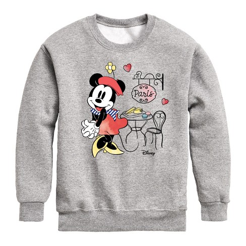 Boys' - Disney - Mickey & Friends Graphic Long Sleeve Fleece Sweatshirt - image 1 of 4