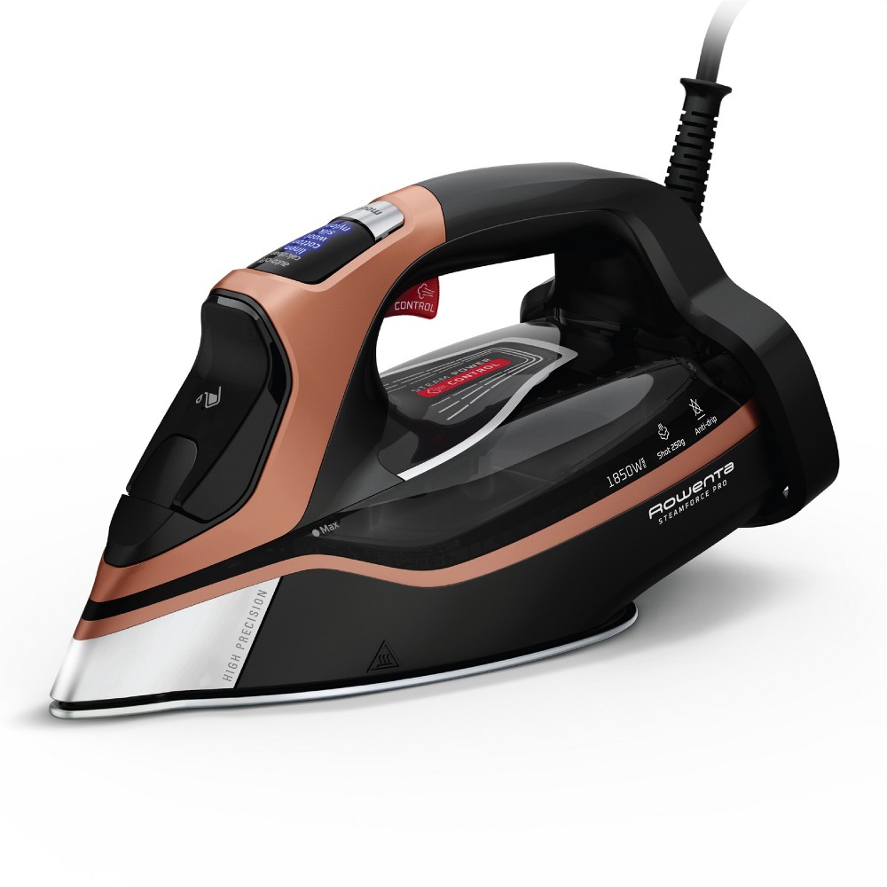 Black + Decker IMPACT Advanced Steam Iron with Maximum Durability and 360  Pivoting Cord, Gray, IR3000 & Reviews