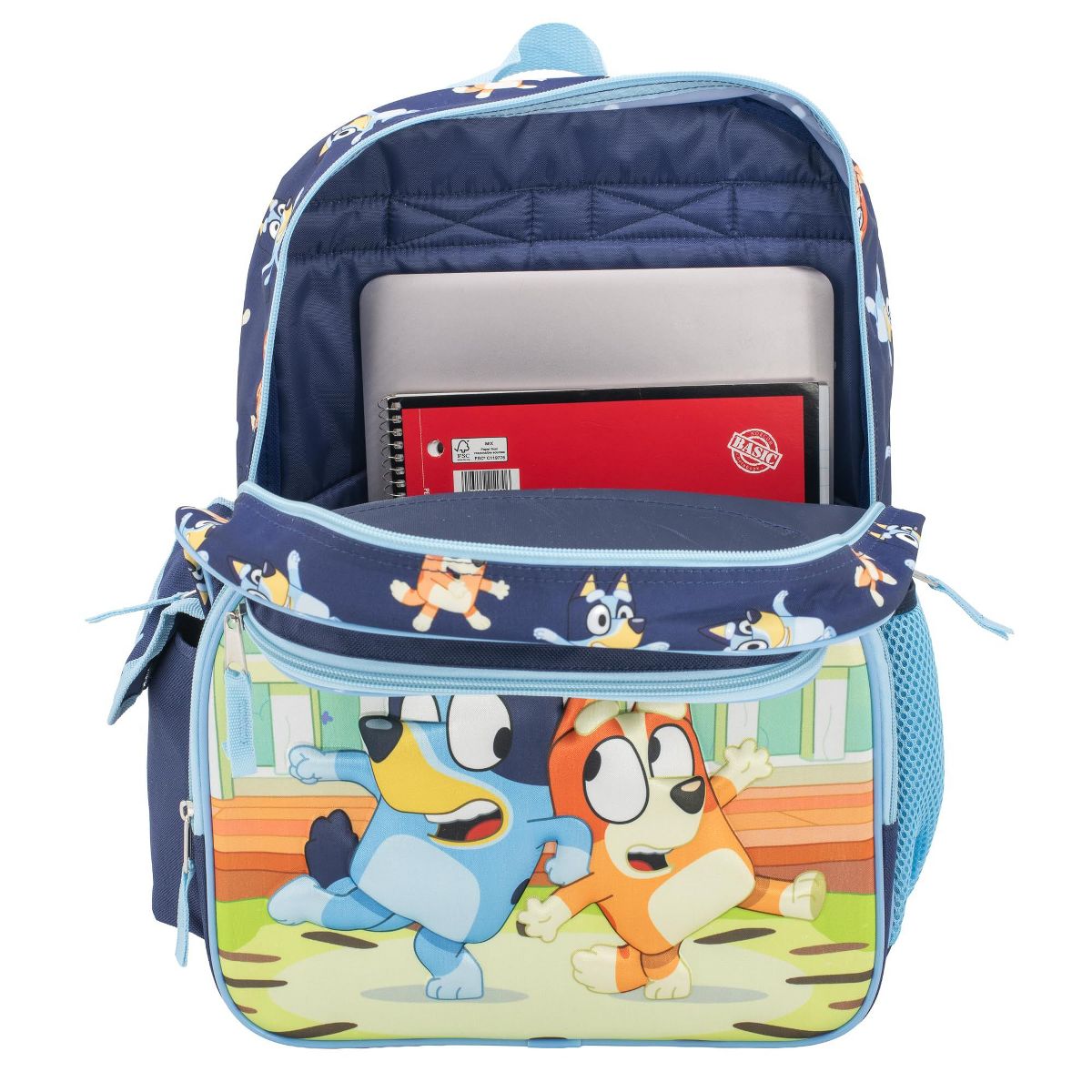 Character Backpack With front pocket, for Boys & Girls Bookbag with Adjustable Shoulder Straps - thumbnail 5