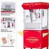 Great Northern Popcorn 6 oz. Foundation Popcorn Machine with Cart - Red - 3 of 4