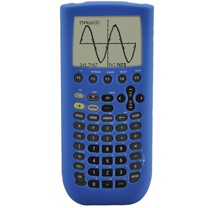 Guerrilla Silicone Case For Texas Instruments TI 89 Titanium Graphing Calculator Blue TI89BLUESC - 1 of 4