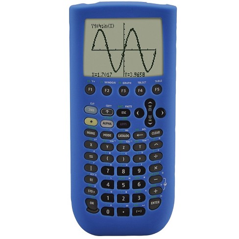 blue graphing calculator