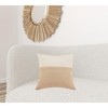 18" Orange and Off White Throw Pillow - 2 of 4