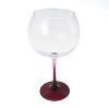23.6 fl oz Wine Glasses Maroon - Bullseye's Playground™ - 2 of 3