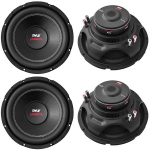 Pyle PLPW15D 15" 8000W Car Subwoofer Audio Power Subs Woofers DVC 4 Ohm, 2 Pack - 1 of 4