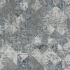 10' Ivory Gray And Green Abstract Distressed Runner Rug - 4 of 4