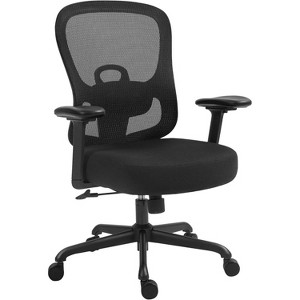 Executive Mesh Office Chair - Tilt Function Adjustable Lumbar Support - 1 of 4