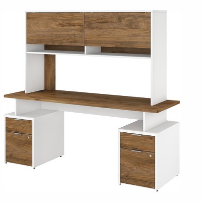 target computer desk with hutch