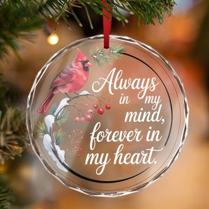 Christmas Ornament 2025 Remembrance Ornament for Loss of Loved One Forever in My Heart Bereavement Gift Sympathy Keepsake - 1 of 4
