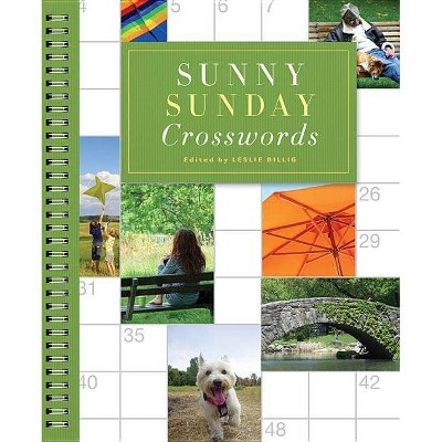 Sunny Sunday Crosswords - by  Leslie Billig (Paperback)