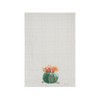 C&F Home Harvest Teal Pumpkin Floral Flower Leaves Cloth Dishtowel - 3 of 4
