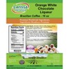 Larissa Veronica Orange White Chocolate Liqueur Brazilian Coffee (Gourmet, Naturally Flavored, Whole Coffee Beans) (16 oz, ZIN: 564837) - 2 of 4