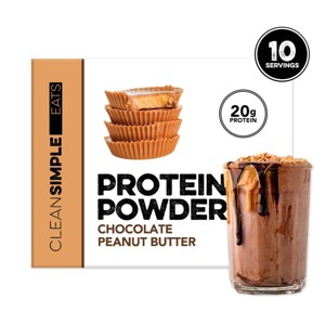 Clean Simple Eats Protein Powder Chocolate Peanut Butter - 1 of 4