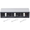 The Lakeside Collection 3-Compartment Spice Organizer - Wall Storage Rack - 4 of 4