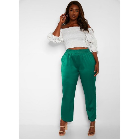 Emerald store green joggers