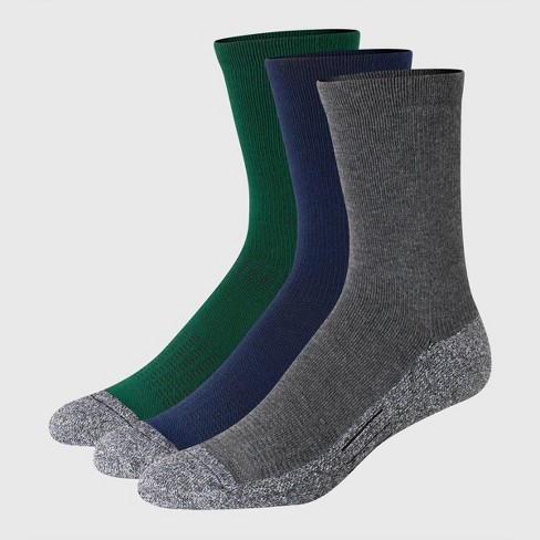 Men's Dual Defense® Tube Socks White, 12 Pack, Size 6-12